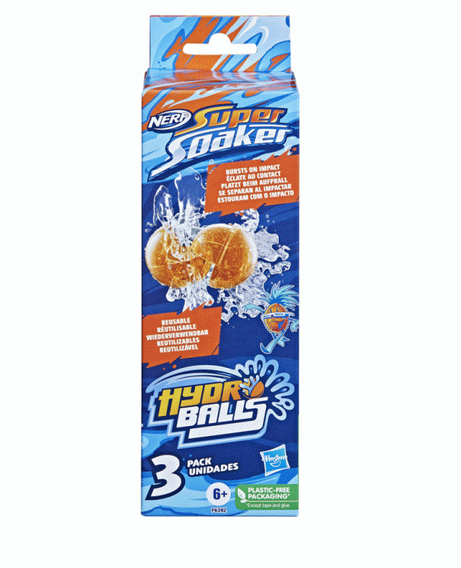 F6392 Nerf Super Soaker Hydro Balls 3lü +6 yaş F6392 Nerf Super Soaker Hydro Balls 3lü +6 yaş