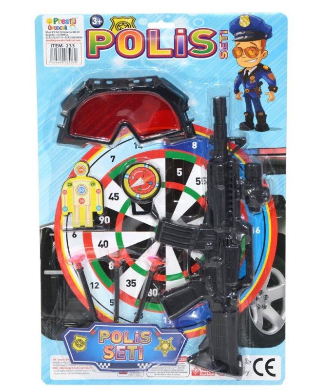 FAB 233 Hedefli Polis Oyun Seti -Prestij FAB 233 Hedefli Polis Oyun Seti -Prestij