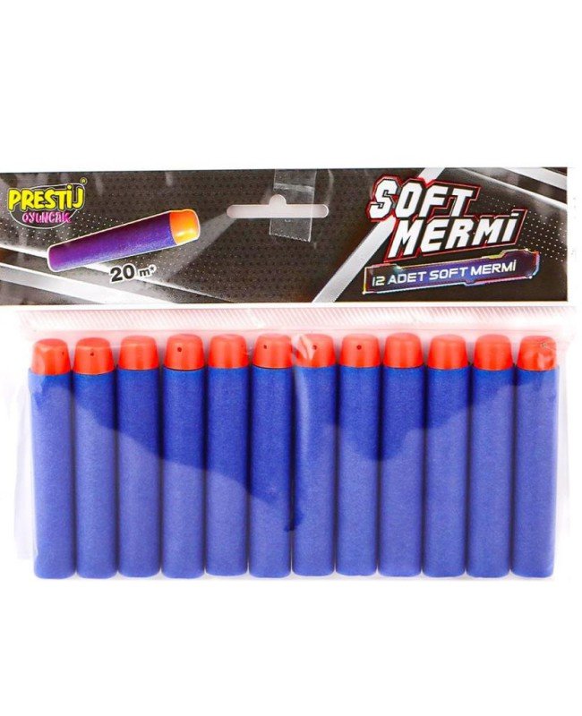 FAB BK 001  Yedek Yumuşak Dart Mermisi -Prestij Oyuncak