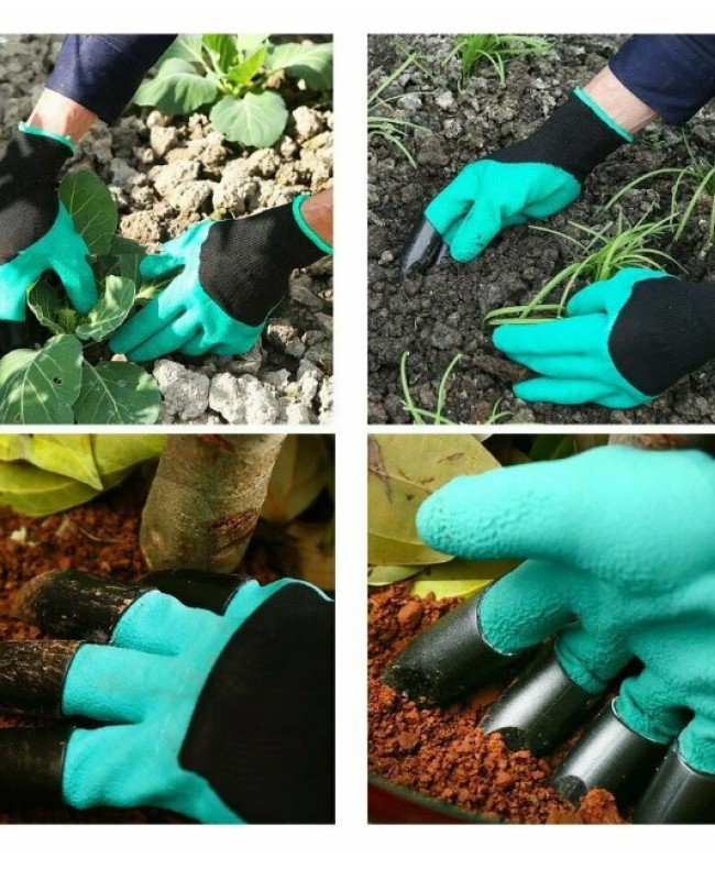 Garden Genie Gloves Toprak Kazma Bahçe Eldiveni-TB19006