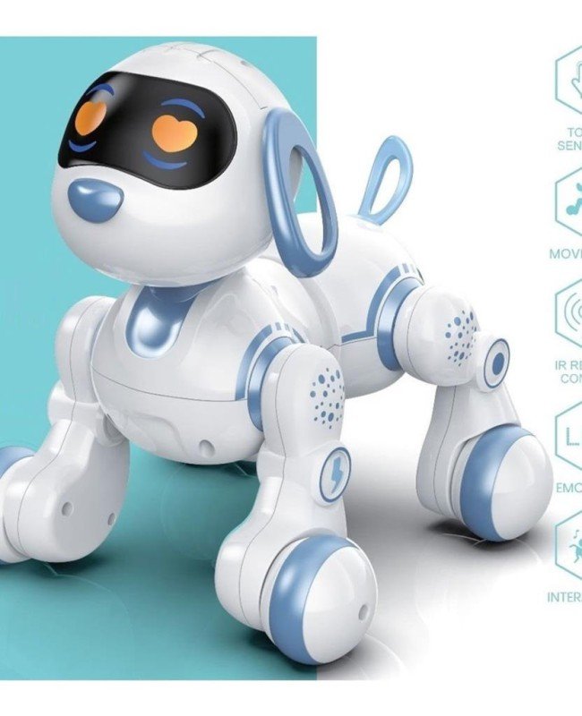 GAW-6601 Kumandalı İnteraktif Akıllı Robot Köpek -Vardem Oyuncak