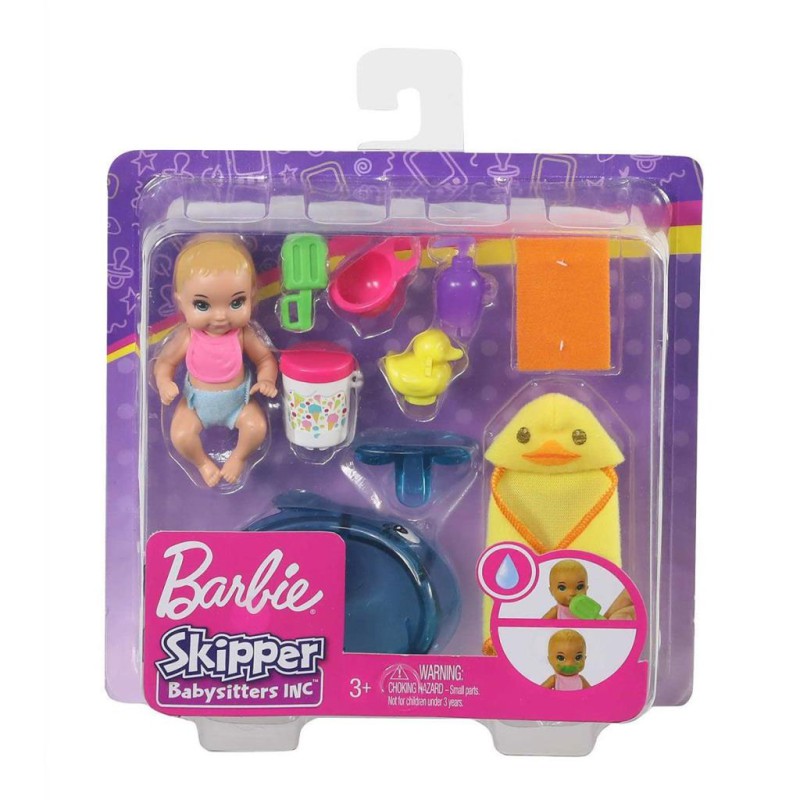 GHV83 Özellikli Minik Bebekler Barbie Bebek Bakıcısı GHV83 Özellikli Minik Bebekler Barbie Bebek Bakıcısı