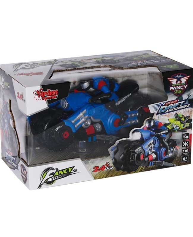 HB-MK10A01-02 Kumandalı Şarjlı Motorsiklet Fancy Stunt 1:10 -Vardem Oyuncak