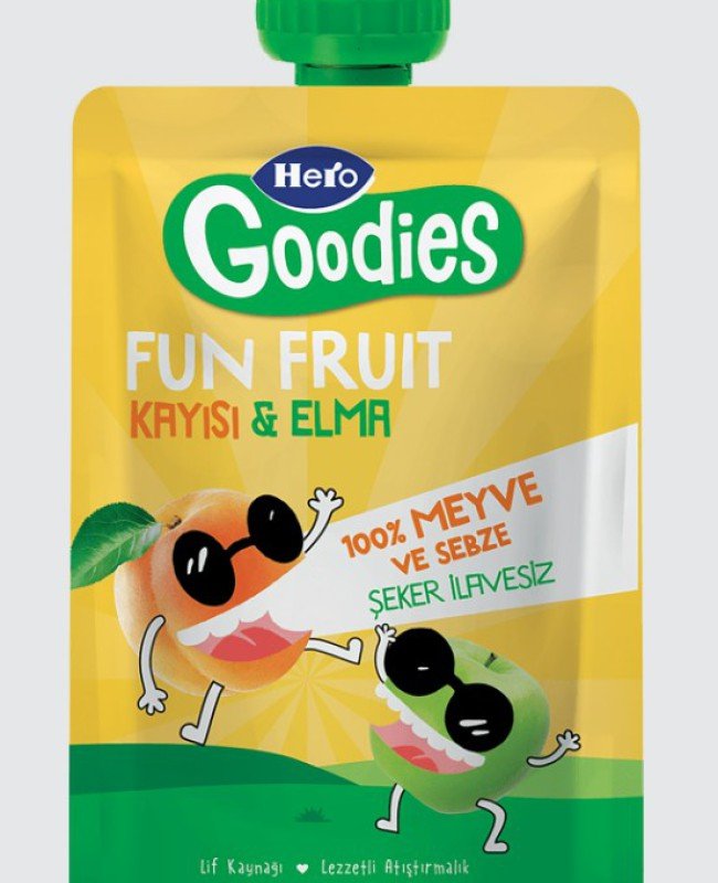 Hero Goodies Kayısı Elma Havuç 100 Gr