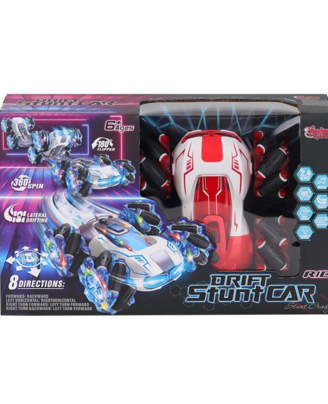 HG4-33 Kumandalı Müzikli Işıklı Drift Stuntu Akrobat Araba -Vardem HG4-33 Kumandalı Müzikli Işıklı Drift Stuntu Akrobat Araba -Vardem