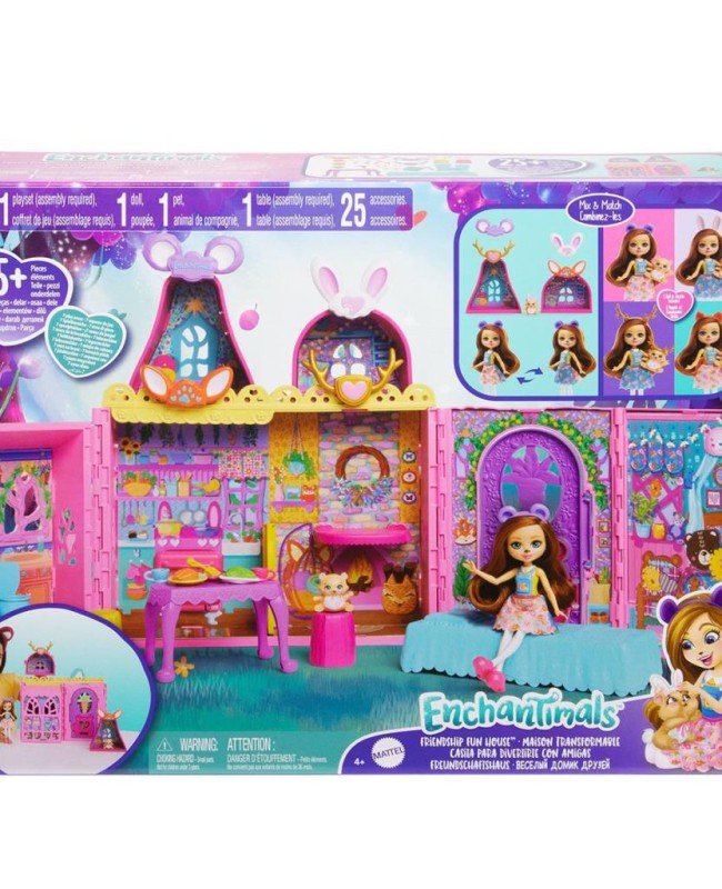 HXL53 Enchantimals Ana Karakter Bebekler Evi HXL53 Enchantimals Ana Karakter Bebekler Evi