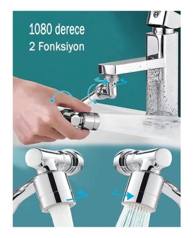 Akrobat Musluk Başlığı