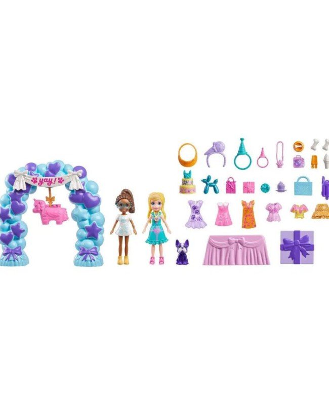 JCC33 Polly Pocket Pollynin Doğum Günü Partisi Paketi