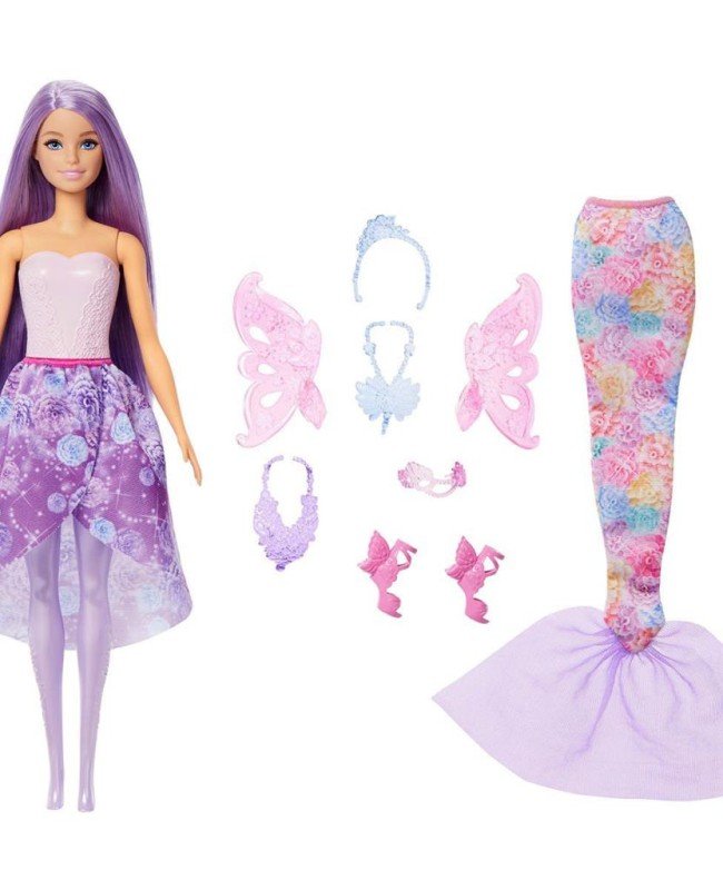 JCP74 Barbie Prenses Kostümler Seti