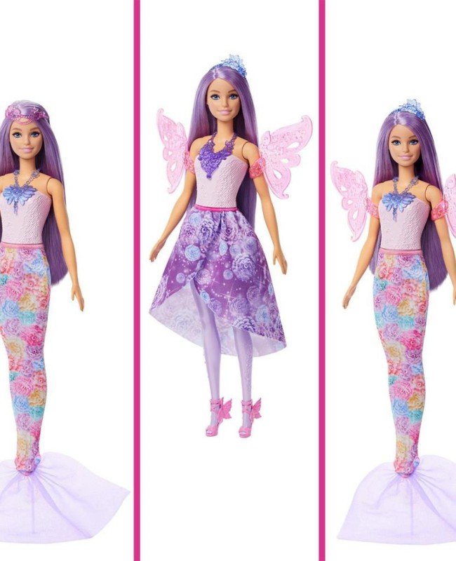 JCP74 Barbie Prenses Kostümler Seti
