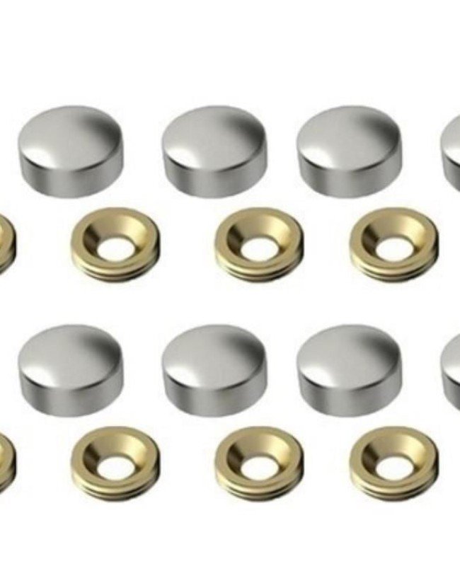 Krom Vida Tapası 13 mm 10 Adet