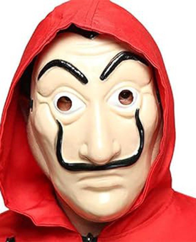 La Casa De Papel Salvador Dali Maskesi Orjinal İthal Ürün La Casa De Papel Salvador Dali Maskesi Orjinal İthal Ürün