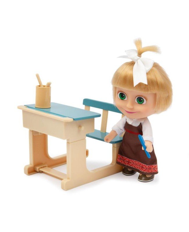 MHA07000 Maşa ve Koca 12cm Masha ve Okul Oyun Seti MHA07000 Maşa ve Koca 12cm Masha ve Okul Oyun Seti