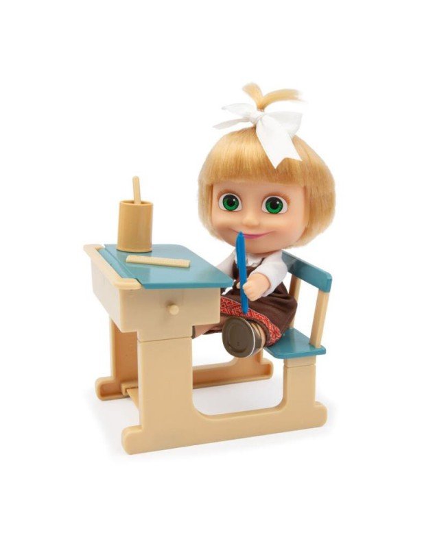 MHA07000 Maşa ve Koca 12cm Masha ve Okul Oyun Seti MHA07000 Maşa ve Koca 12cm Masha ve Okul Oyun Seti