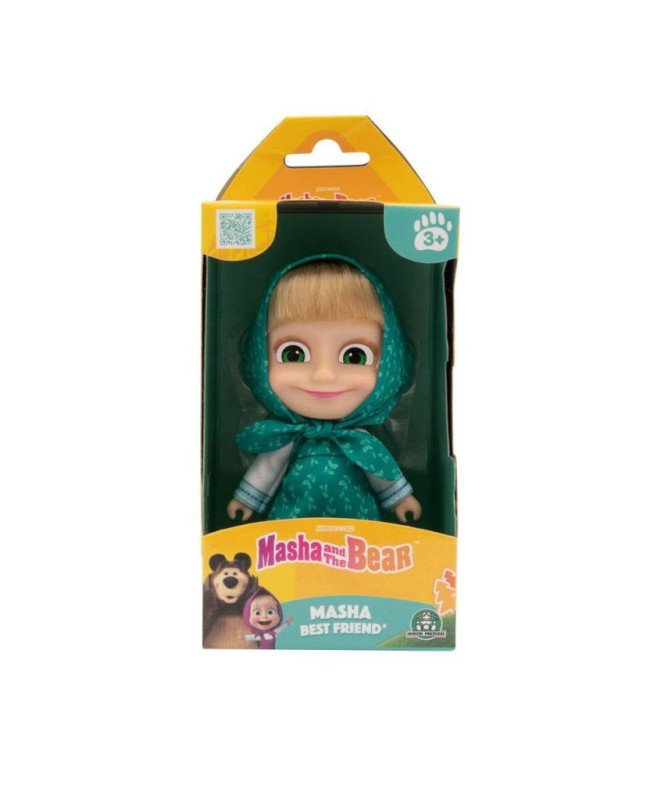 MHA37000 Maşa ve Koca Ayı 12 cm Bebek
