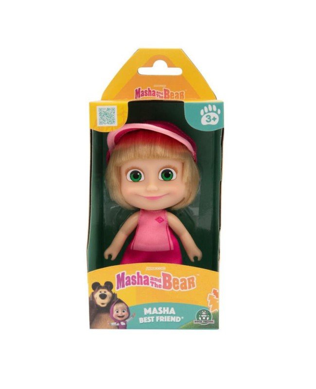 MHA37000 Maşa ve Koca Ayı 12 cm Bebek
