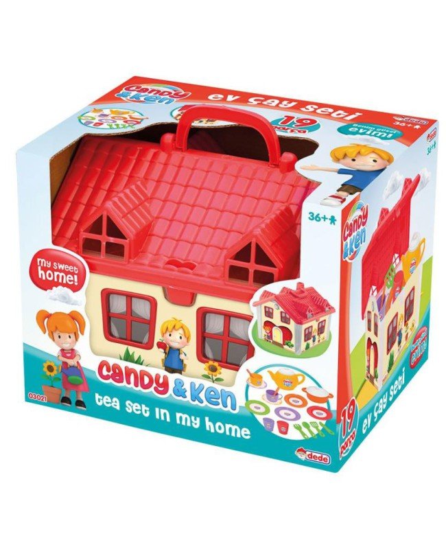03021 Candy Ken Ev Çay Set -Dede