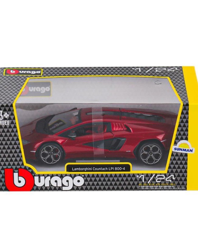 1021102 Burago Lamborghini Countach LPI 800-4 1:24 -Sunman 1021102 Burago Lamborghini Countach LPI 800-4 1:24 -Sunman