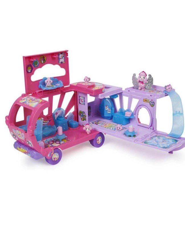 1038215 Hatchimals dönüşen Rainbow Cation karavan