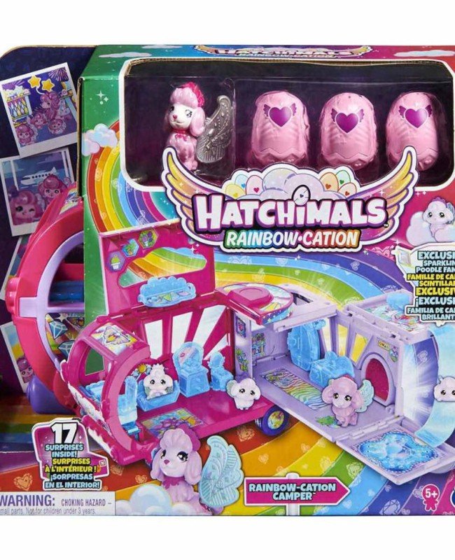 1038215 Hatchimals dönüşen Rainbow Cation karavan