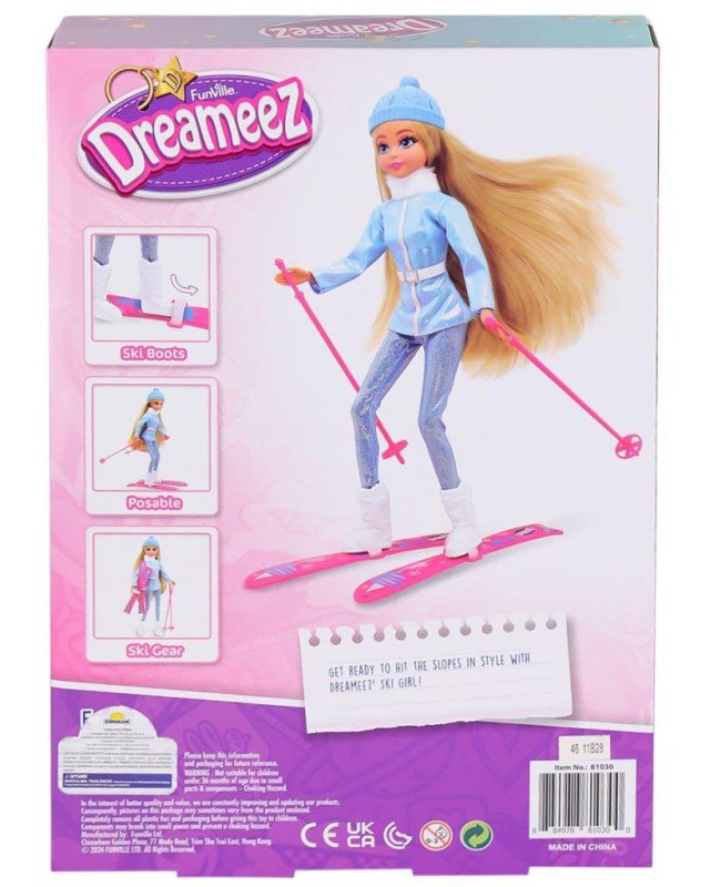 1081030 Dreameez Bebek Ve Kayak Seti -Sunman 1081030 Dreameez Bebek Ve Kayak Seti -Sunman