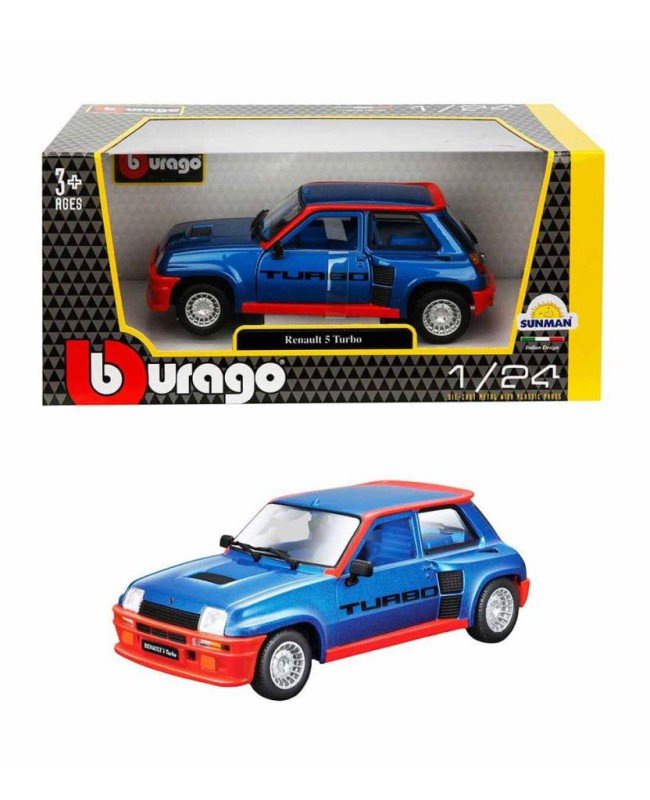 21088 1:24 Renault 5 Turbo Model Araba -Sunman 21088 1:24 Renault 5 Turbo Model Araba -Sunman