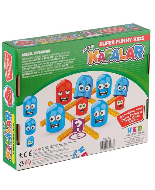 2778-727 Zıp Zıp Kafalar -Hobi Oyuncak