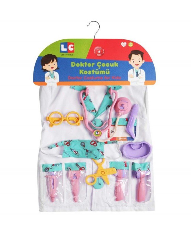30896 Let's be Child - Doktor Çocuk Kostümü +36 ay 30896 Let's be Child - Doktor Çocuk Kostümü +36 ay