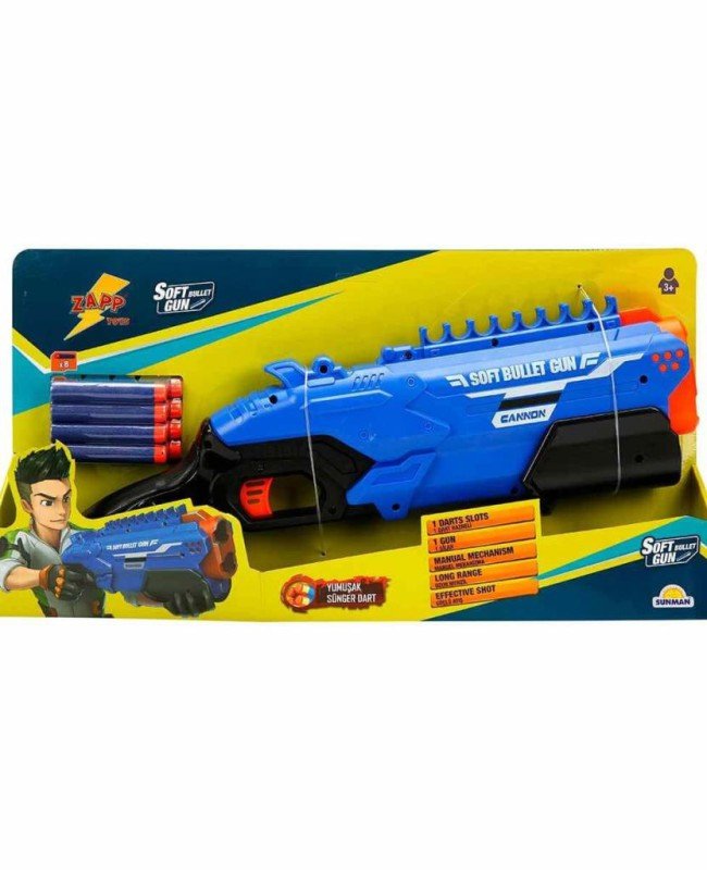 3407 Zapp Toys Sünger Dart Atan Silah 40 cm