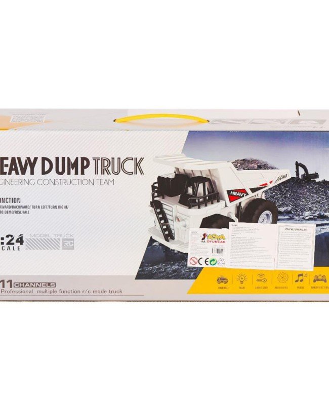 A8196-QH9008 Kumandalı Ağır Döküm Kamyon 1:24  -Asya Oyuncak