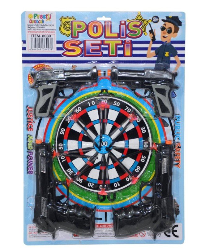 FAB 8080 KARTELALI 4 TABANCALI POLİS SETİ FAB 8080 KARTELALI 4 TABANCALI POLİS SETİ
