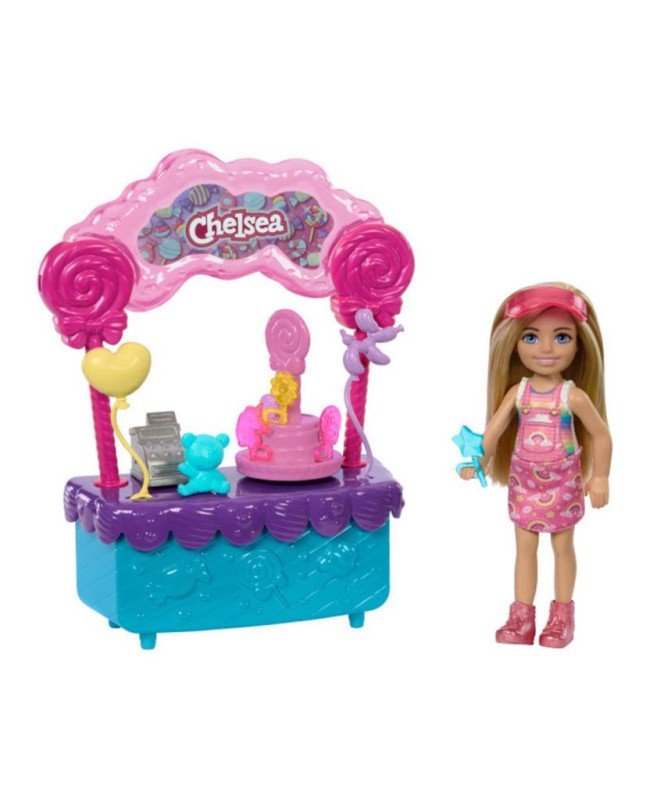 HRM07 Chelsea'nin Şeker Dükkanı Oyun Seti - Barbie & Stacie To The Rescue