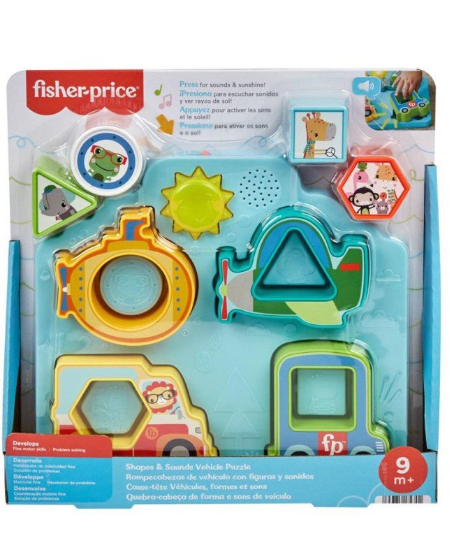 HRP31 Fisher-Price Şekiller ve Sesler Puzzle HRP31 Fisher-Price Şekiller ve Sesler Puzzle