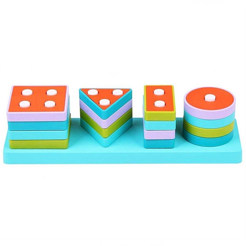 LC Ahşap Geometrik Şekiller Bul-Tak LC Ahşap Geometrik Şekiller Bul-Tak