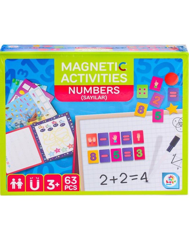 LC7980 Manyetik Aktivite Sayılar -Laçokids LC7980 Manyetik Aktivite Sayılar -Laçokids