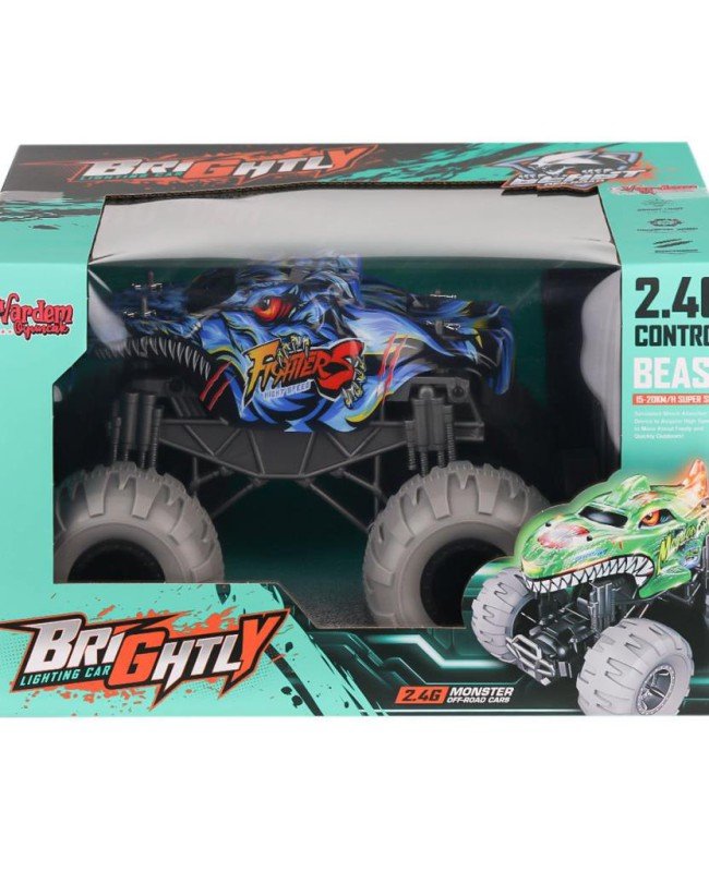 RQ-3045-46-47 Kumandalı Şarjlı Işıklı Off Road Canavar Araba -Vardem