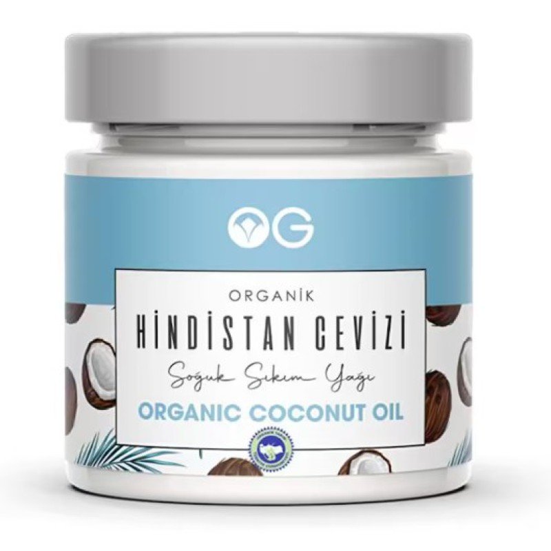 OG Natural Organik Hindistan Cevizi Yağı 170 Gr OG Natural Organik Hindistan Cevizi Yağı 170 Gr