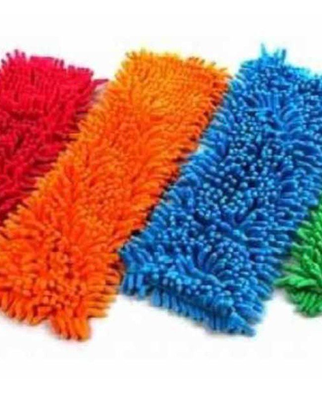 Paspas Yedeği Mikrofiber Makarna Mop Paspas Yedeği 60 Cm