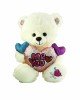 PJH2322 Peluş Kalpli Ayı 30 cm