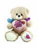 PJH2322 Peluş Kalpli Ayı 30 cm