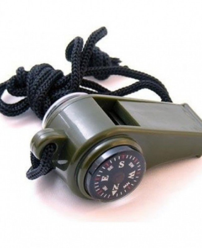 Pusulalı Termometreli Düdük - Survival Askılı Düdük Pusulalı Termometreli Düdük - Survival Askılı Düdük