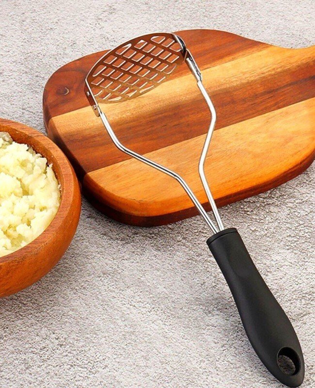 Renkli Plastik Saplı Paslanmaz Metal Patates Ezici Püre Yapıcı-TB19038 Renkli Plastik Saplı Paslanmaz Metal Patates Ezici Püre Yapıcı-TB19038