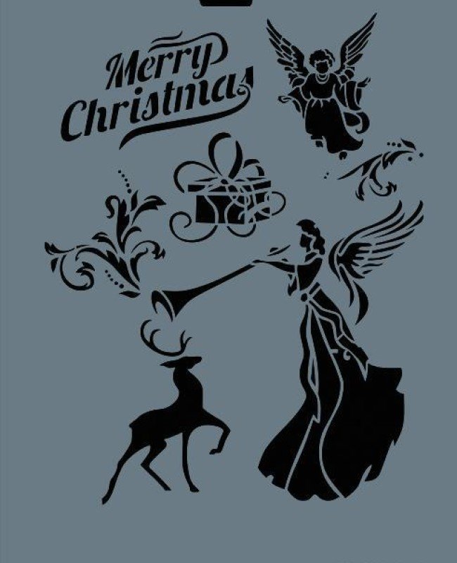 Rich New Seri N-216 Stencil 35x25 cm Rich New Seri N-216 Stencil 35x25 cm