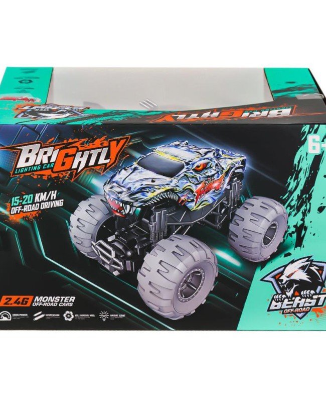 RQ-3045-46-47 Kumandalı Şarjlı Işıklı Off Road Canavar Araba -Vardem
