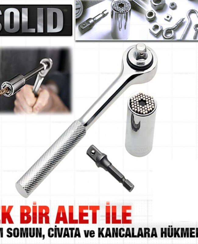 Solid Grip Akıllı Anahtar (Herşeye Uyumlu!)-TB18287