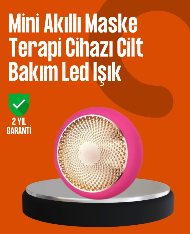 UFO Mini LED Işık Terapili ve Termoterapili Cilt Bakım Cihazı